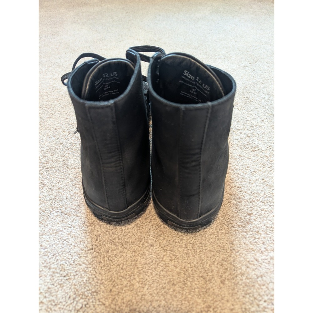 Thursday Boot Co Premier High Top Black Matte Sneakers Shoes Size 12 - Picture 3 of 10